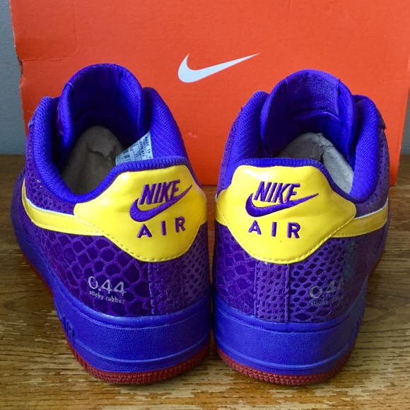 🔥🏆NEW Nike AF1 x LA Lakers Ltd Edition Kobe🏆🔥 - Picture 4 of 8
